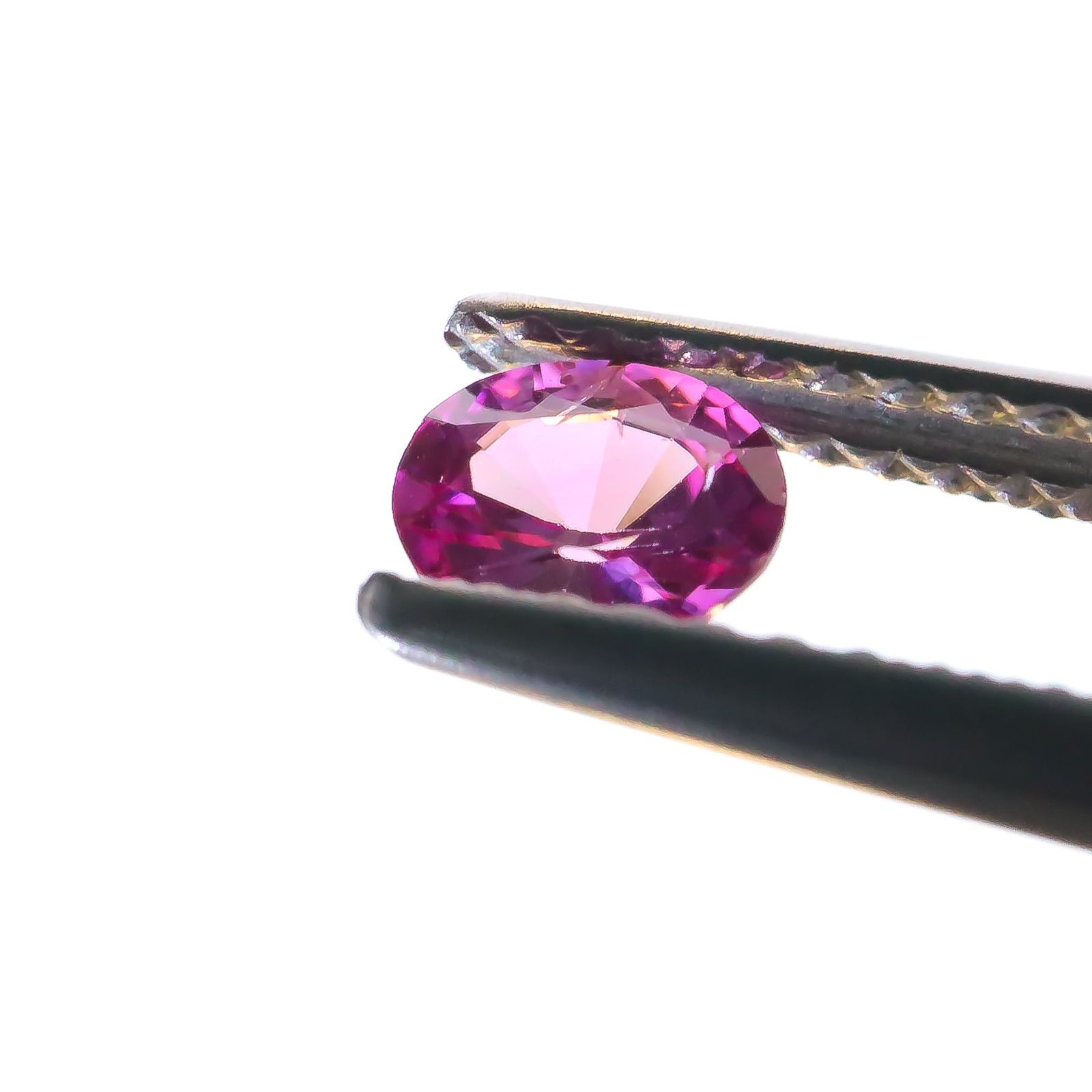 パープル サファイア ルース 鑑別書付き 0.381ct