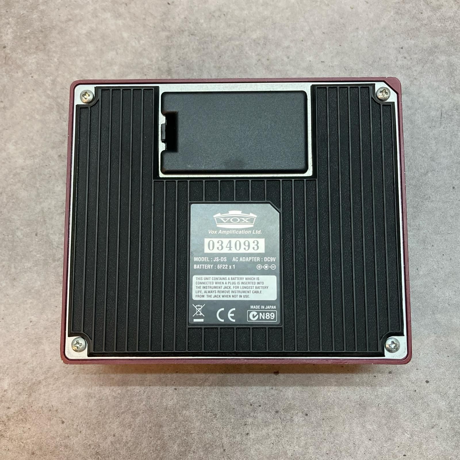 三重本店】【楽器】 中古 VOX | ボックス エフェクター JS-DS 