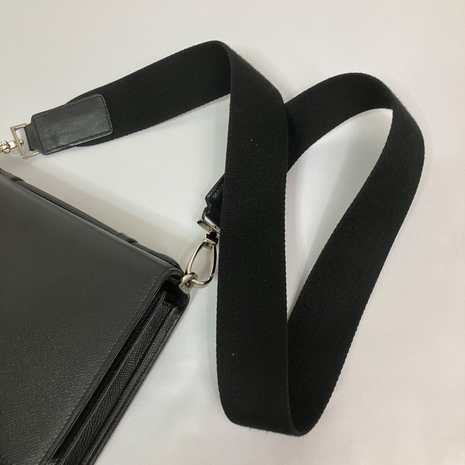 希少 BALLY バリー ショルダーバッグ クロスボディ レザー ブラック 