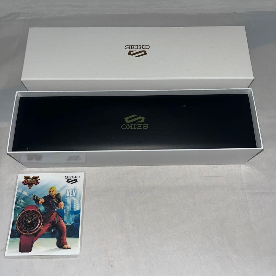 ストリートファイターV x セイコー5スポーツ コラボ モデル ケン