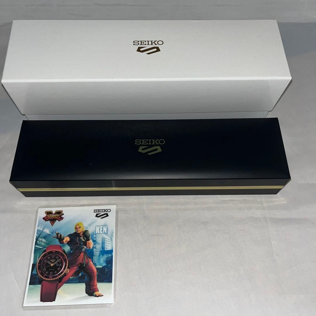 ストリートファイターV x セイコー5スポーツ コラボ モデル ケン