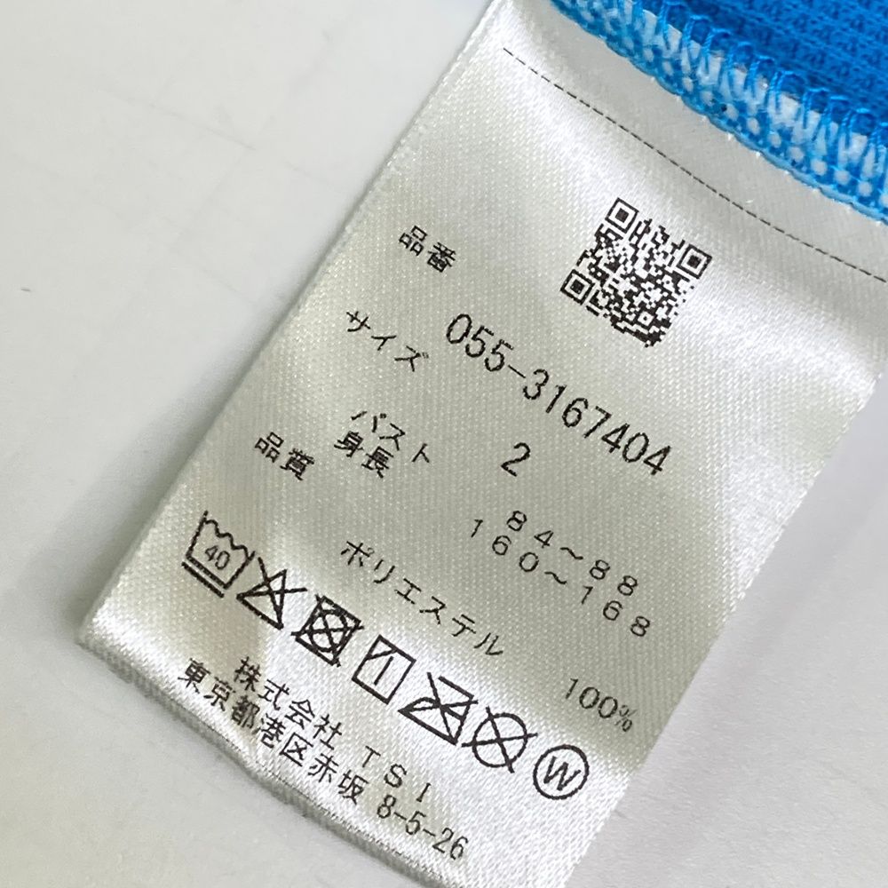 サイズ 2 PEARLY GATES パーリーゲイツ モデル ノースリーブシャツ ブルー系 240101547372 ゴルフウェア レディース ストスト LLC-HASEGAWATOSO_COM