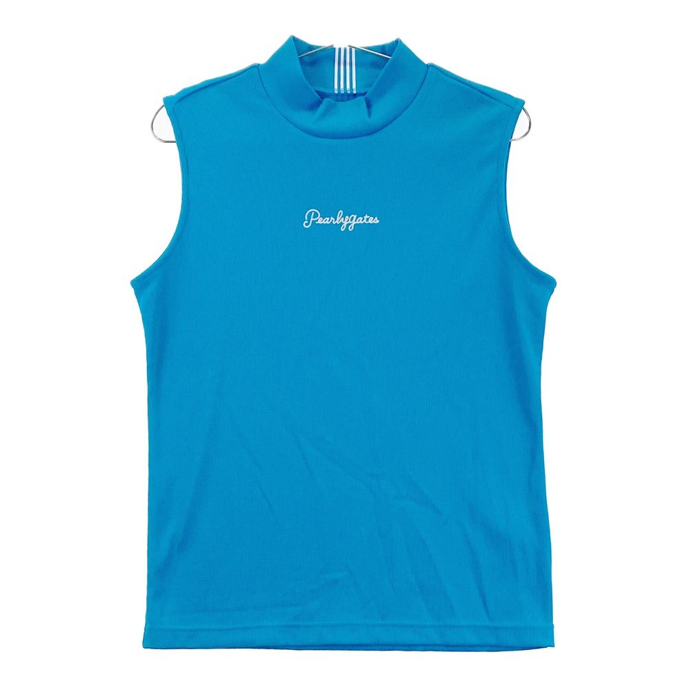 サイズ 2 PEARLY GATES パーリーゲイツ モデル ノースリーブシャツ ブルー系 240101547372 ゴルフウェア レディース ストスト