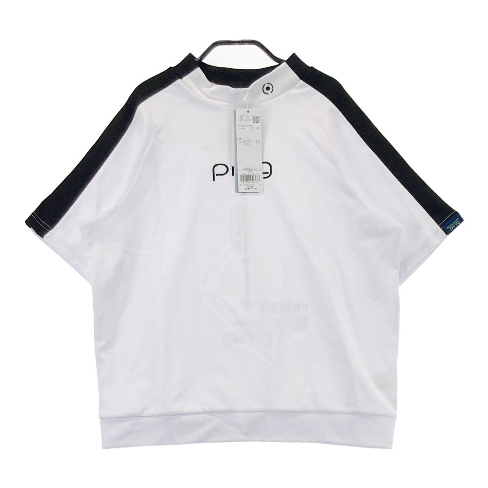 サイズ M PING ピン モデル ハイネック 半袖Tシャツ ホワイト系 240101547416 ゴルフウェア レディース ストスト