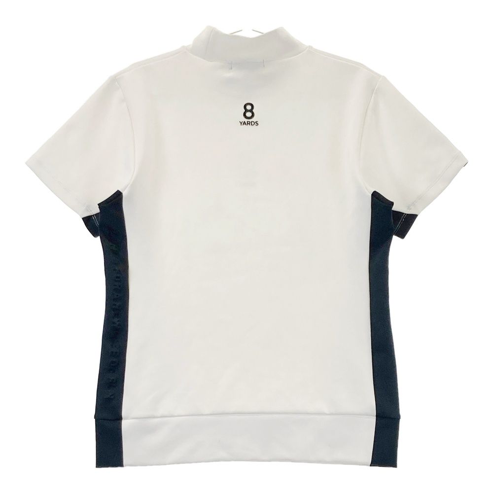 サイズ L 8YARDS ハチヤーズ 8YDS-23010 半袖モックネックTシャツ ホワイト系 240101547615 ゴルフウェア メンズ ストスト
