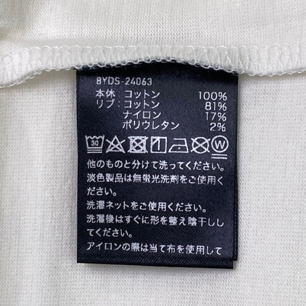 サイズ M 8YARDS ハチヤーズ 8YDS-24063 半袖Tシャツ ホワイト系 240101547617 ゴルフウェア メンズ ストスト LLC-HASEGAWATOSO_COM