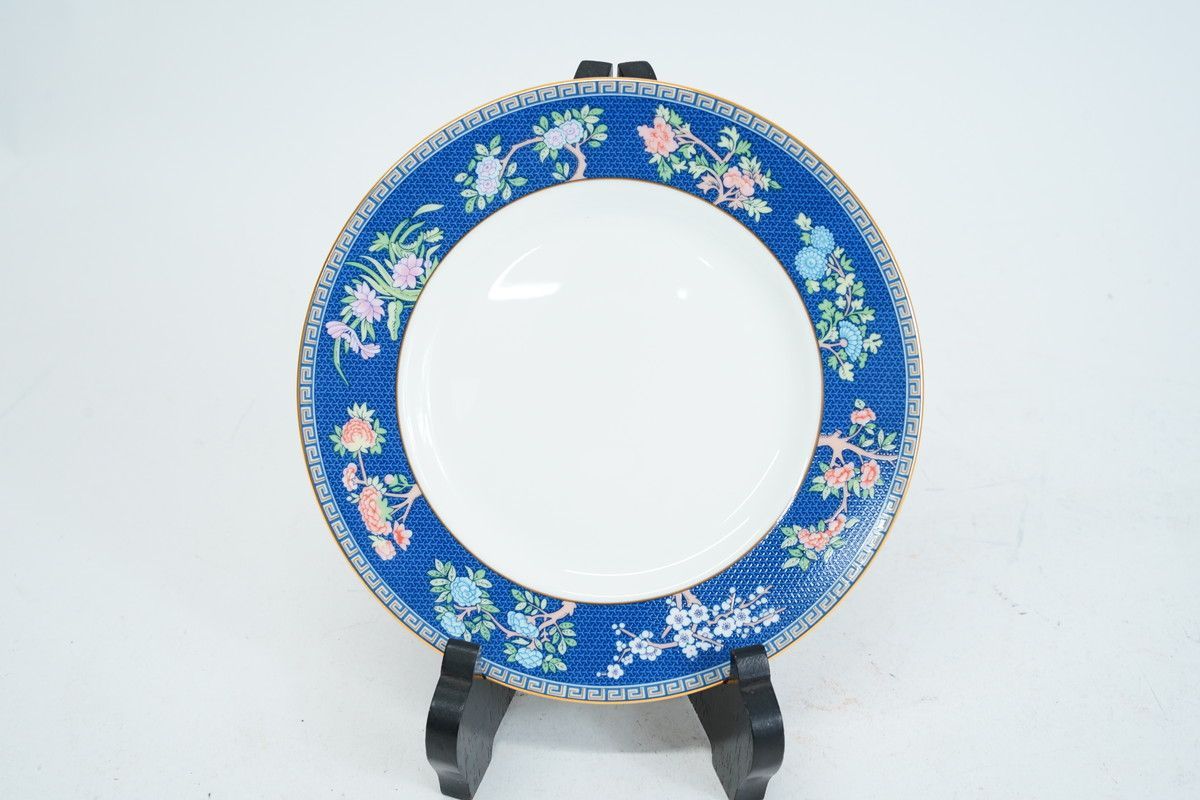 11.69-45 △ ウェッジウッド 5枚セット 廃盤 ブルーサイアム