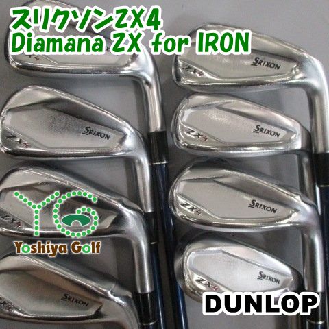 アイアン ダンロップ スリクソンZX4/Diamana ZX for IRON /R/0[137360