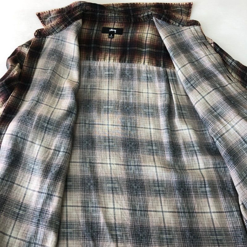 品 STUSSY ステューシー MATTHEW PRINTED SHIRT 1110336 マシュー プリント シャツ 長袖 トップス 142-251102-yy-08-tei KARIMZIABAT_FR