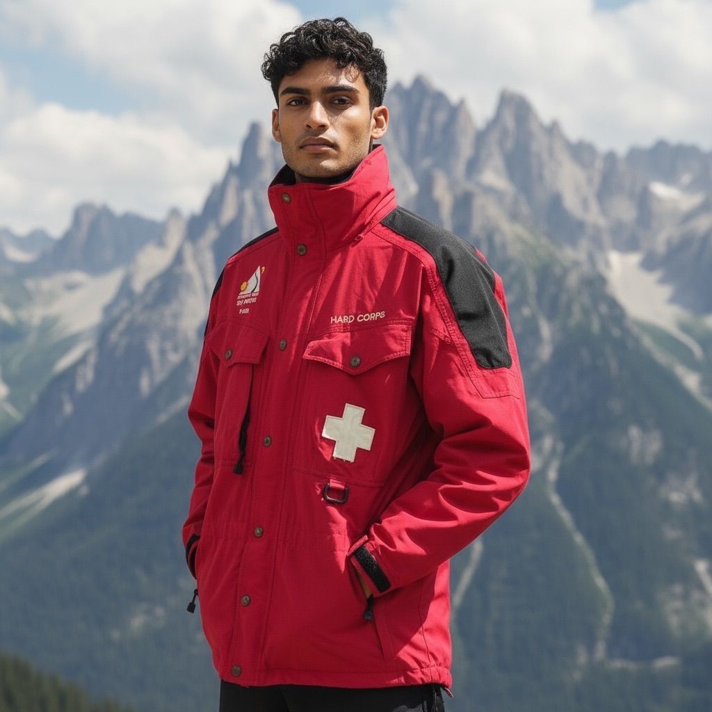 90 s ゴアテックス HARD CORPS スキージャケット パトロールレスキュー