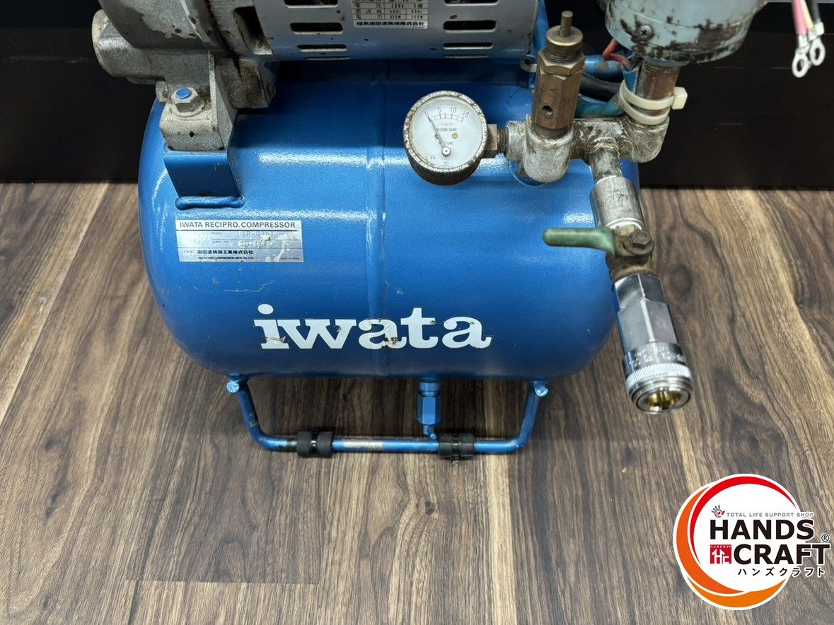 ♭ 品 アネスト岩田 DCS-02PT コンプレッサー 1995年製 三相200V 熊本けやき通り店