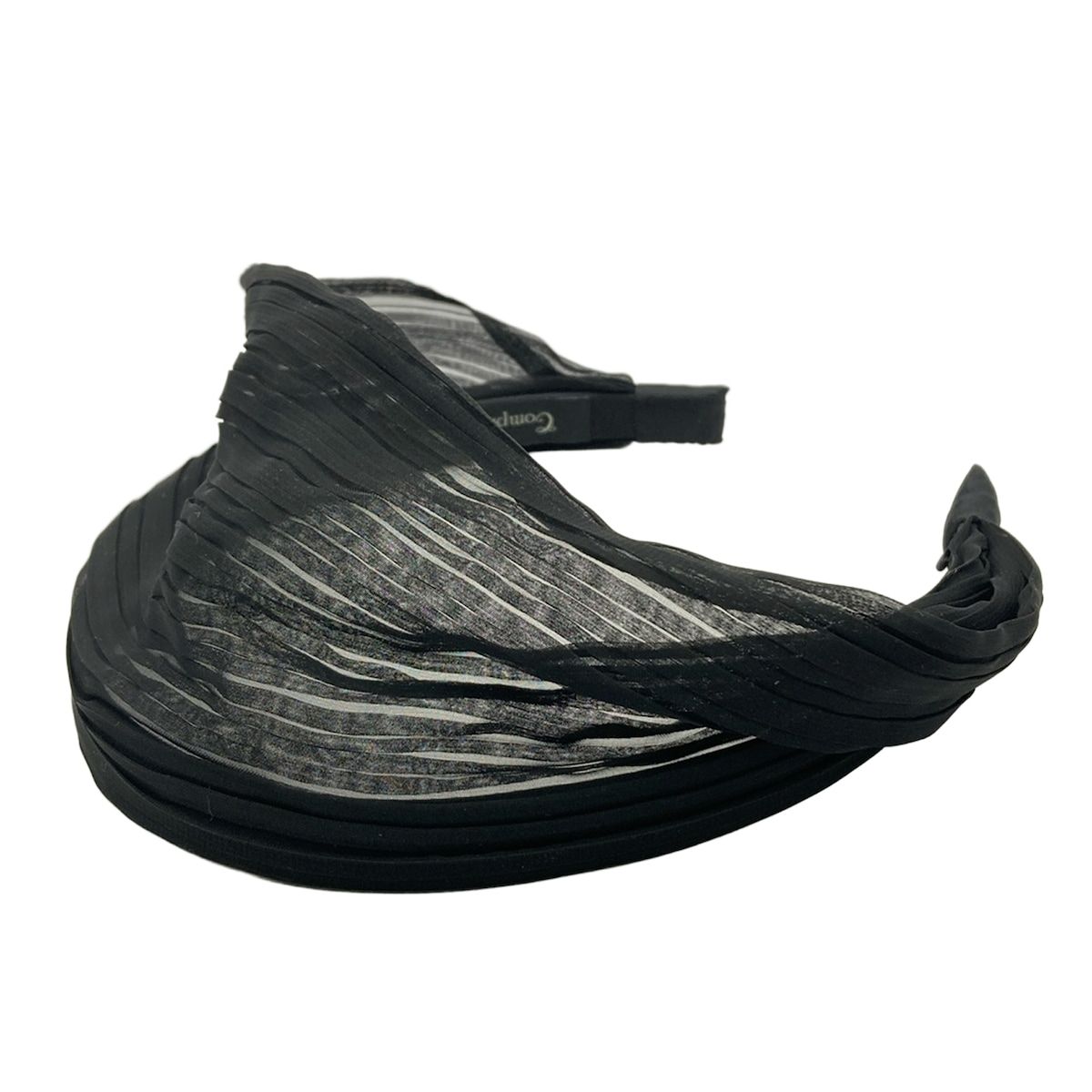 ComplexBIZ(コンプレックスビズ) カチューシャ美品 - 黒 プリーツ