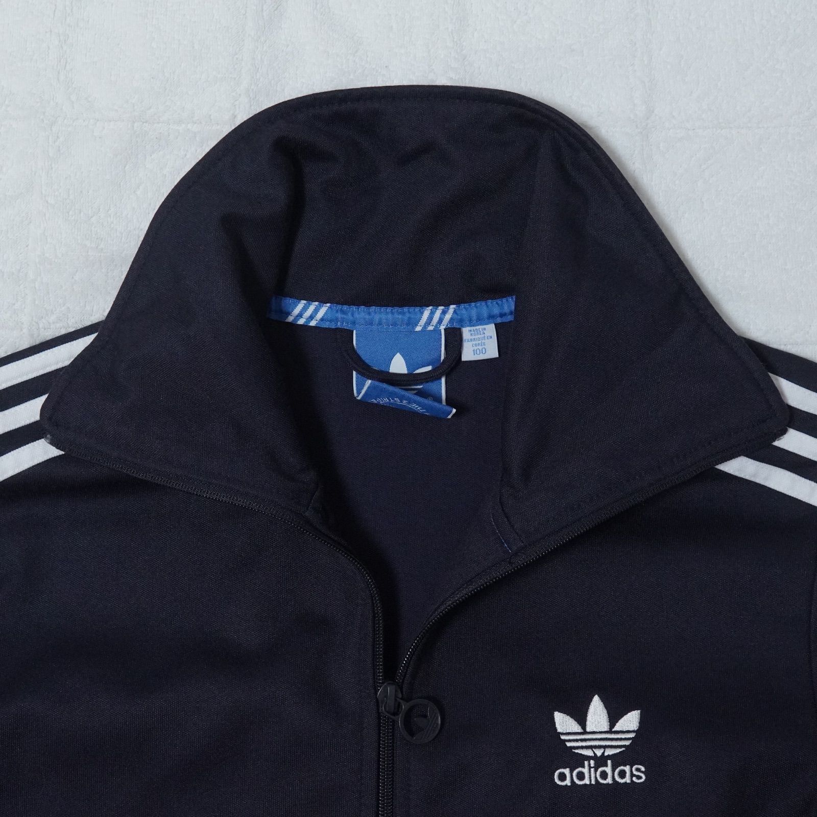 極美品 アディダスオリジナルス トラックジャケット L ネイビー 00s