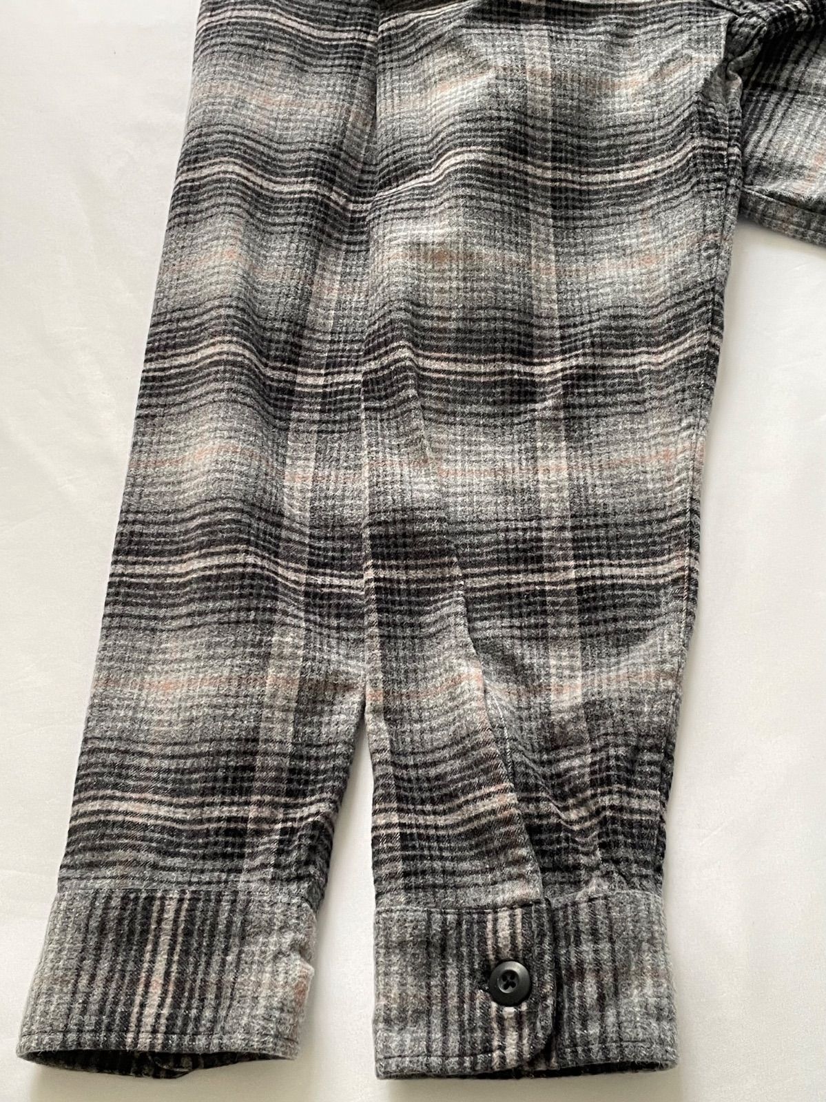 ネルシャツ ワンピース