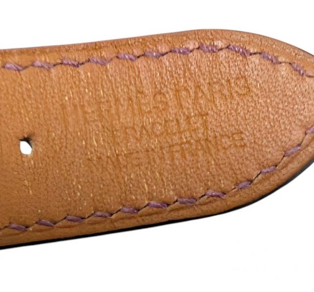 エルメス 時計用 ベルト 純正ベルト アップルウォッチ用 38mm レザー