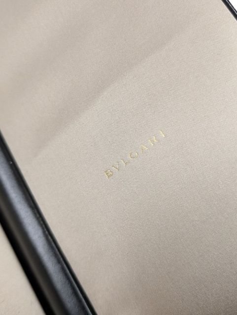 ブルガリ ネックレスケース ネックレス用 空き箱 空箱 ケース BOX ボックス ケース ハイジュエリー 収納 ブラック 黒 BVLGARI NEXPOTALLINN_EU