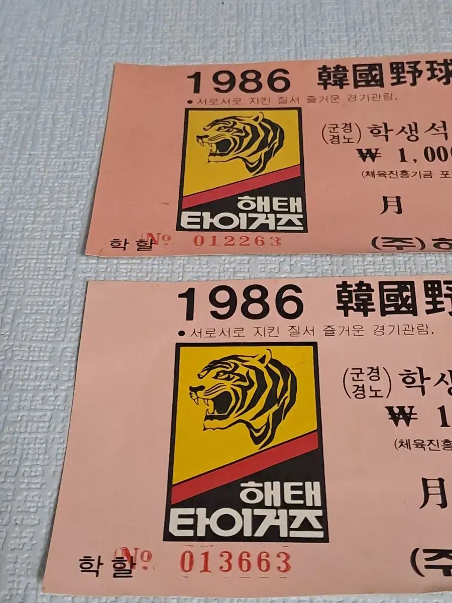 タイガース 1986