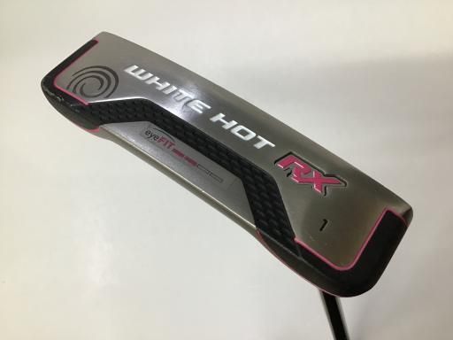【】 オデッセイ WHITE HOT RX #1 33インチ レディース パター PT スチール (フレックスその他) レディース 女性用 右利き 右用 Cランク ゴルフクラブ