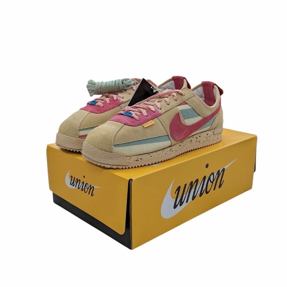 未使用品 NIKE CORTEZ SP UNION SESAME PINK CLAY ナイキ ユニオン