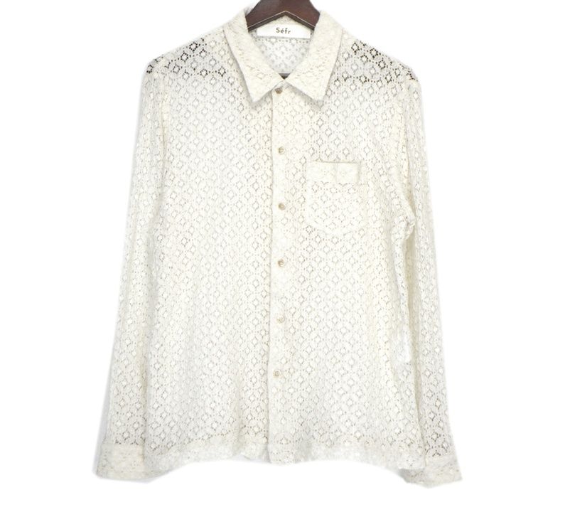 セファ SEFR シースルー 長袖 シャツ w24926