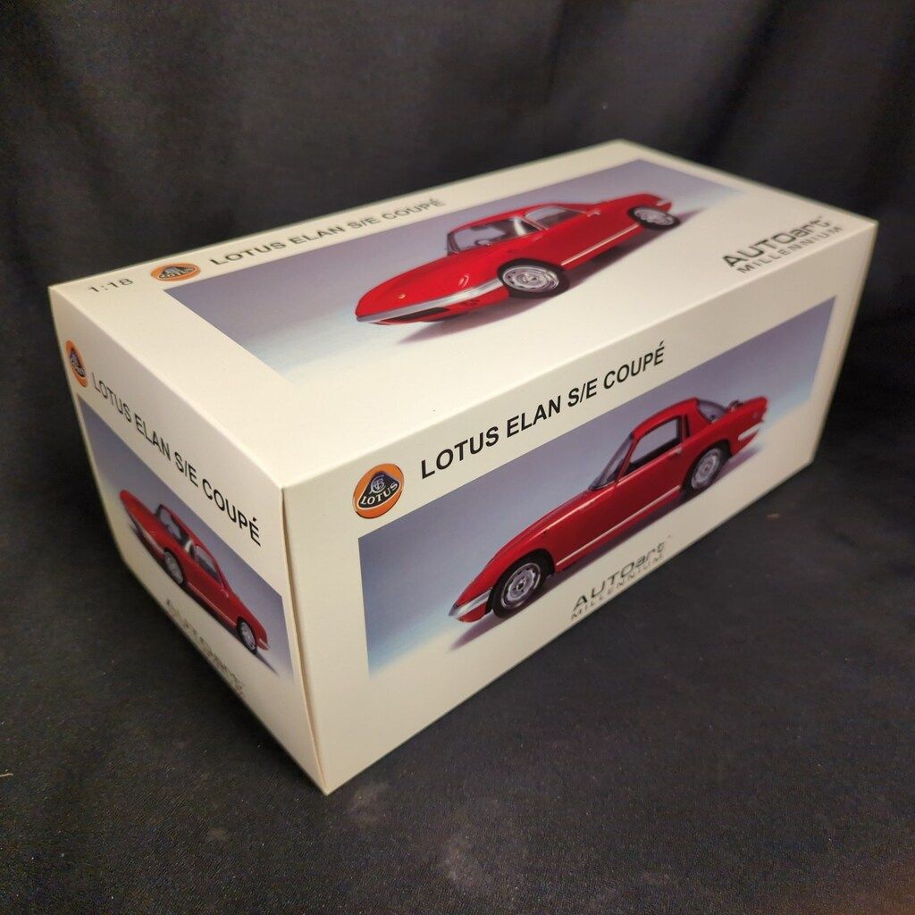AUTOart 1 18 MILLENNIUM LOTUS ELAN COUPE S E S3 Red 75351