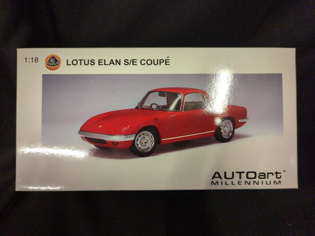 AUTOart 1 18 MILLENNIUM LOTUS ELAN COUPE S E S3 Red 75351