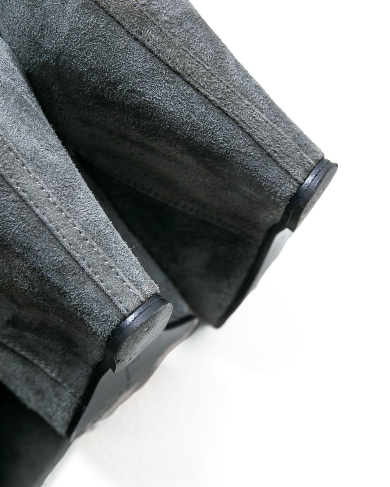 スエードロングブーツ