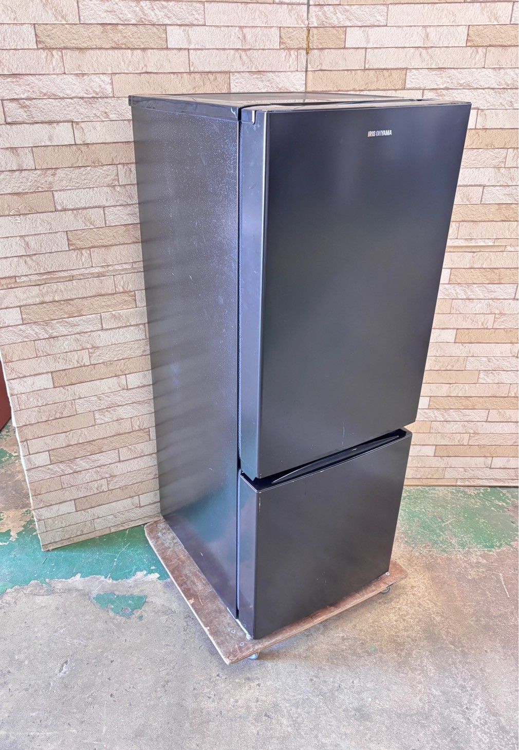 大阪 3か月保障付き 冷蔵庫 アイリスオーヤマ 2ドア 2020年 NRSD-16 A-B SR-183