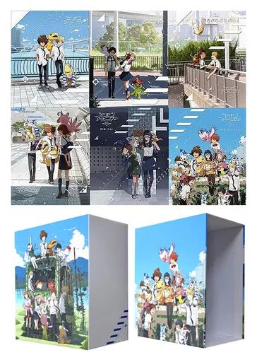アニメBlu-ray Disc デジモンアドベンチャー tri. 初回生産 版 全6巻セット Amazon全巻収納BOX付き