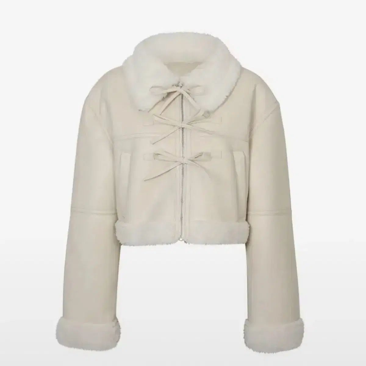 PAIN OR PLEASURE ペインオアプレジャー LUCY ルシ ルー ムートン クリーム 白