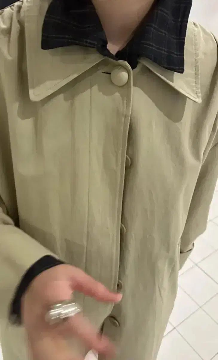 トレンチコート ベージュ