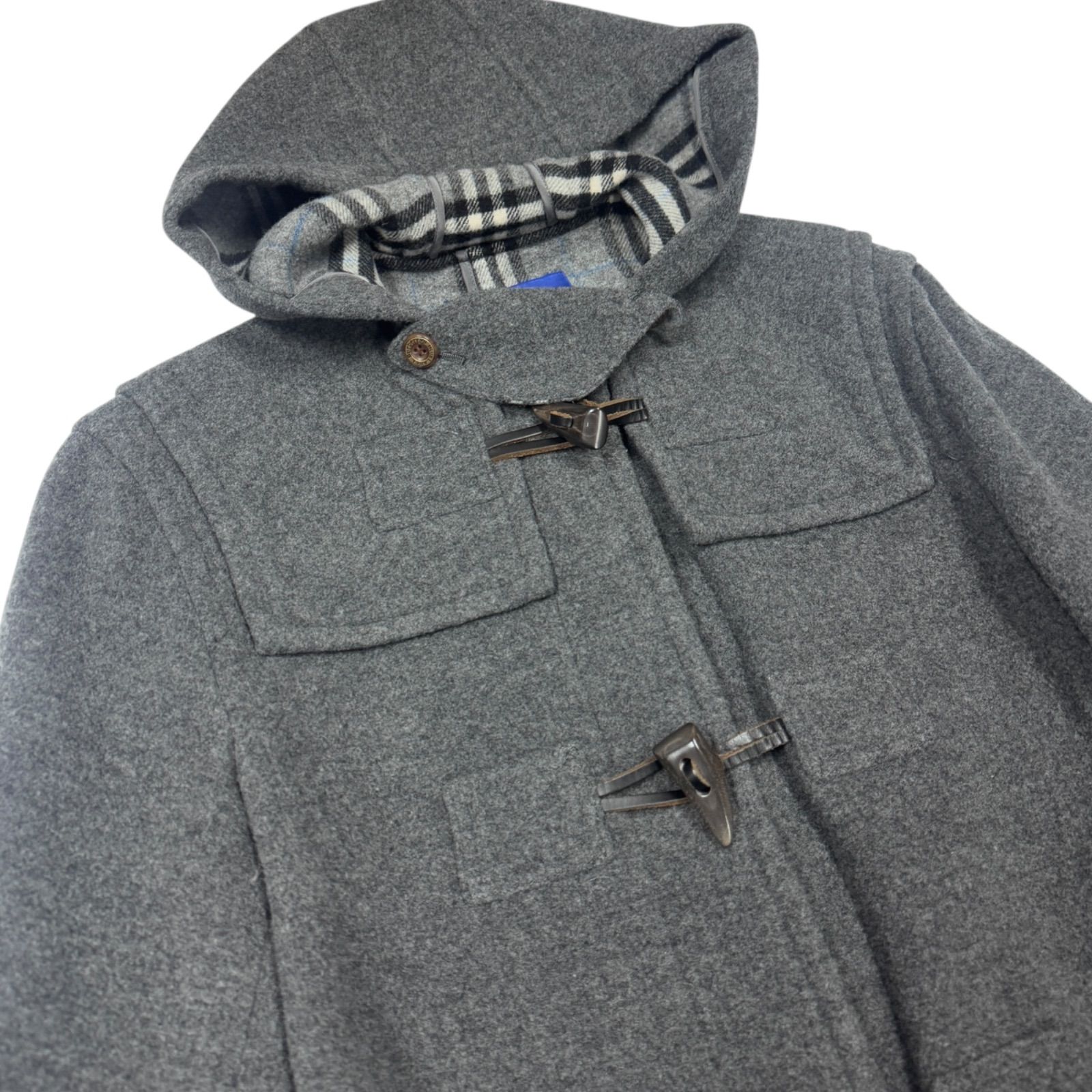 希少 美品 Burberrys BLUE LABEL バーバリー ブルーレーベル ウール