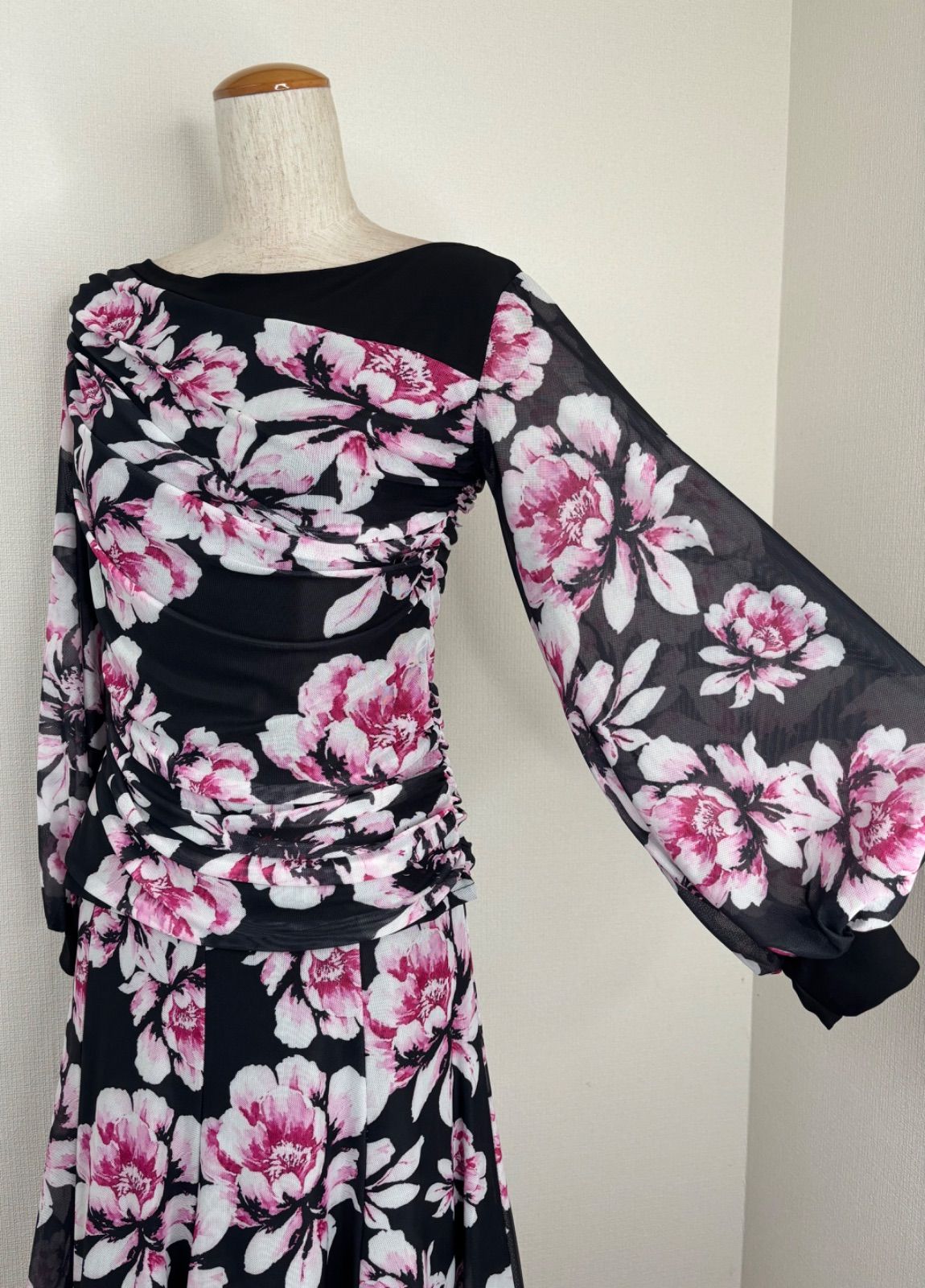 パフスリーブ ソフトメッシュ