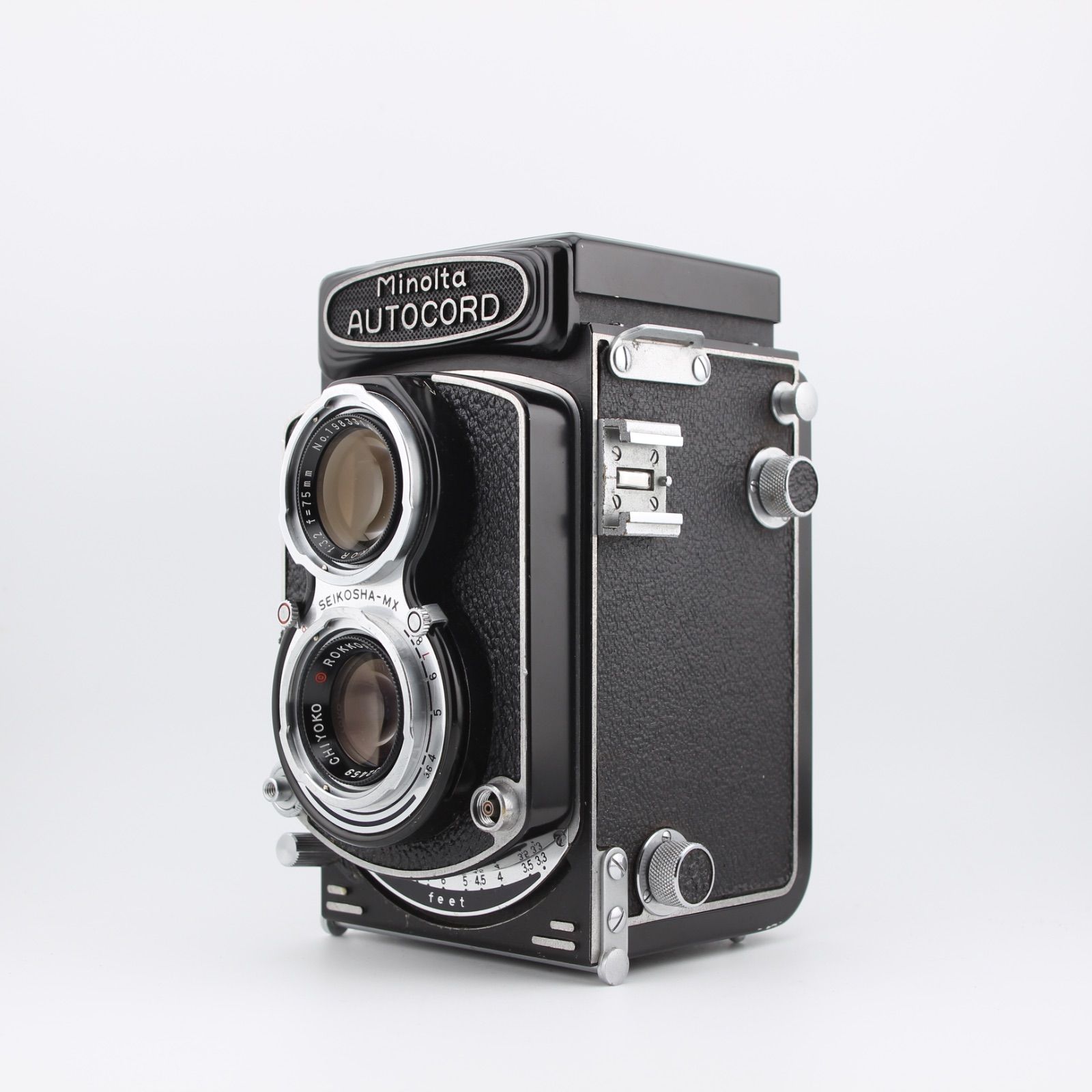 Minolta Rokkor 75 mm F 3 5 二眼レフ