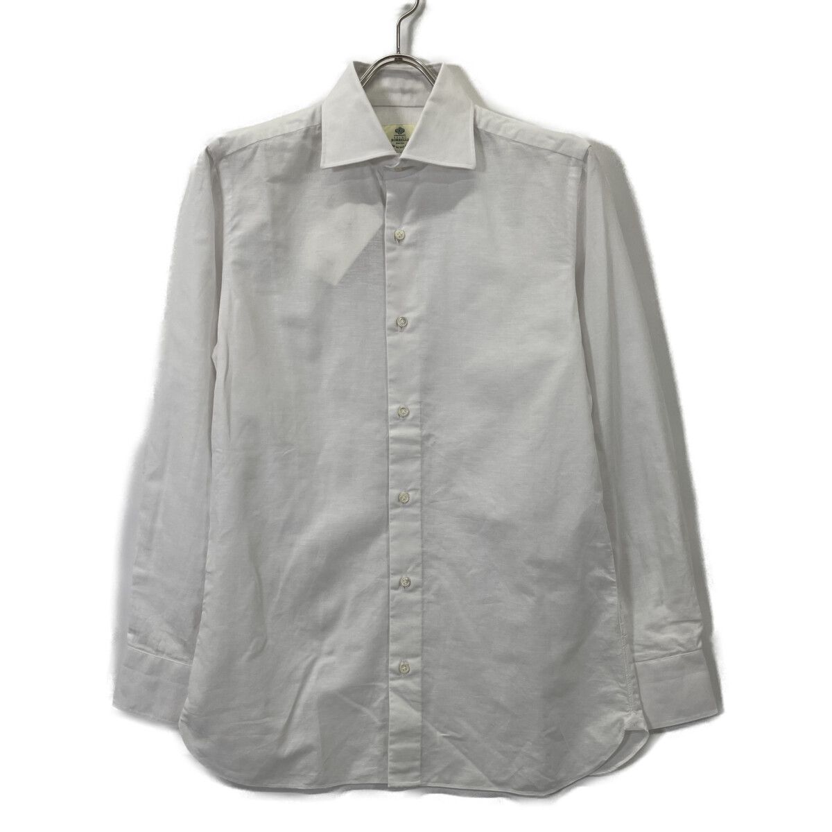 luigiborrelli ルイジボレッリ SR1806 ｺｯﾄﾝﾘﾈﾝ ﾎﾟﾌﾟﾘﾝ LUCIANO ﾄﾞﾚｽｼｬﾂ 37