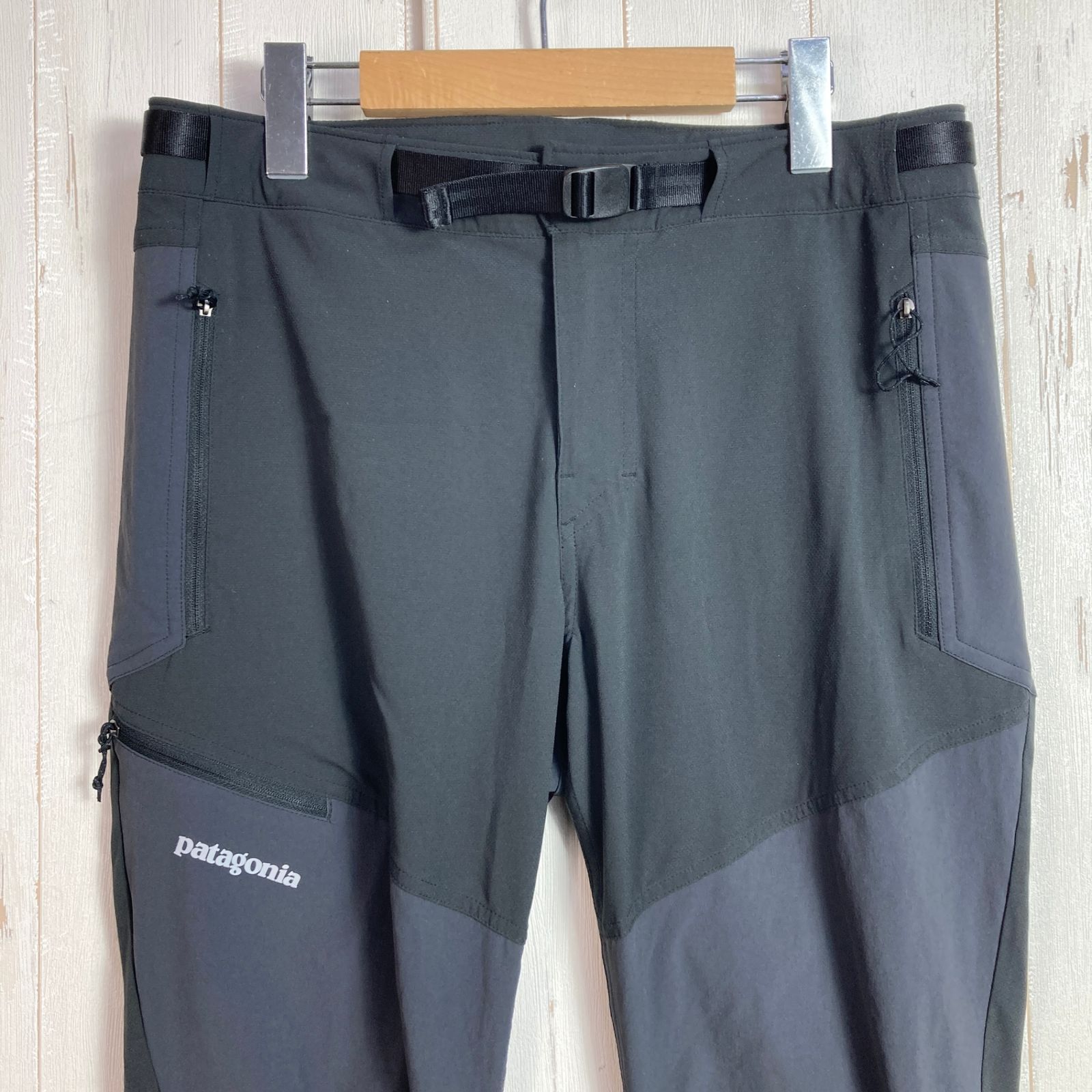 Men s 30 ブラック系 2021 Patagonia パタゴニア テラヴィア アルパイン パンツ レギュラー Terravia Alpine Pants Regular BLK ポリエステル ウェア ボトムス ロングパンツ ソ