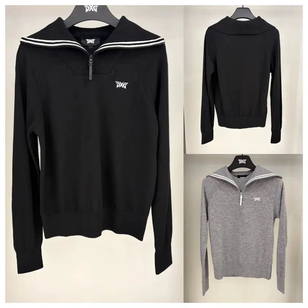 ジップアップカーディガン