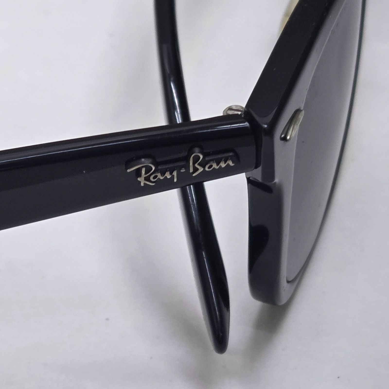 10 S 99444 RAYBANレイバン サングラス ブラックフレーム RB 2140-F 901 52025 150 3 N ケース付き