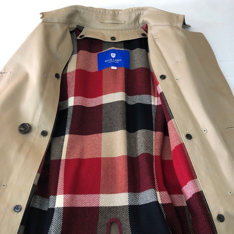 品 BLUE LABEL CRESTBRIDGE ブルーレーベル クレストブリッジ TRENCH COAT 55A10-200-42 トレンチコート ライトアウター 168-251102-yy-26-tei GULLKHAN_COM