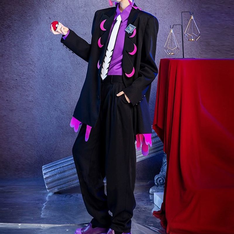 お取寄せ商品 納期ご相談下さい コスプレ衣装 ZA 風 カラスバ スーツ 通常衣装