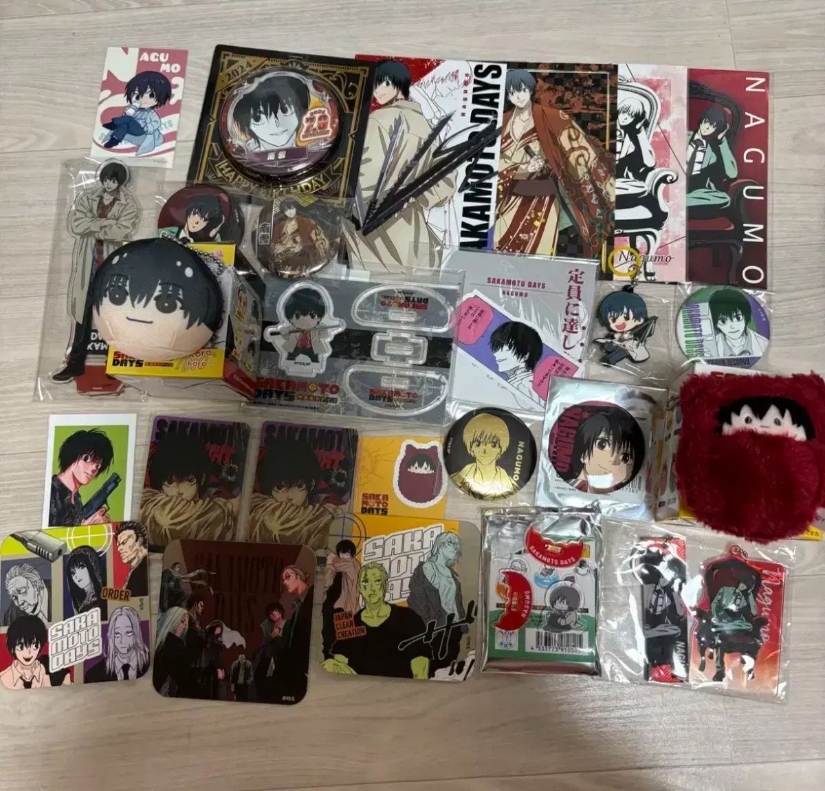 サカモトデイズ サカデイ 南雲 鉄虎 潔 世一 アクリル スタンド くるみたぴぬい 缶バッジ