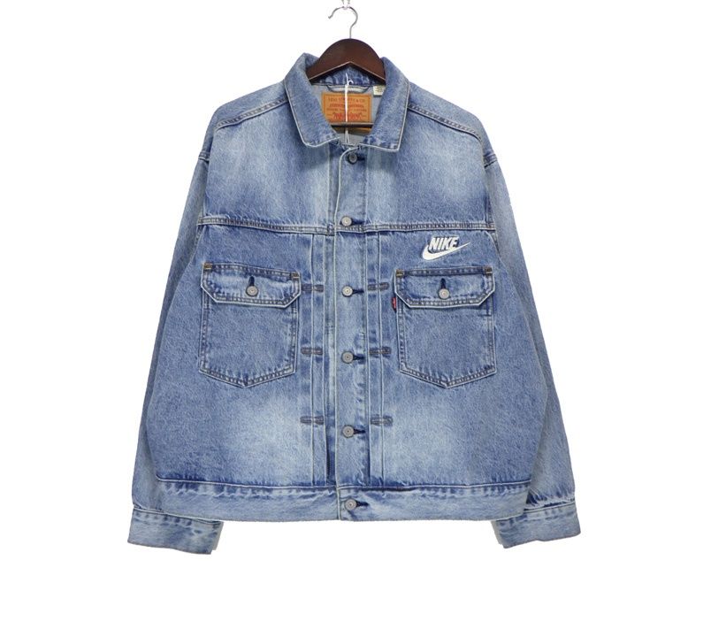 ナイキ NIKE × リーバイス LEVIS Denim Trucker Jacket Light Indigo デニム トラッカージャケット ライトインディゴ f28492