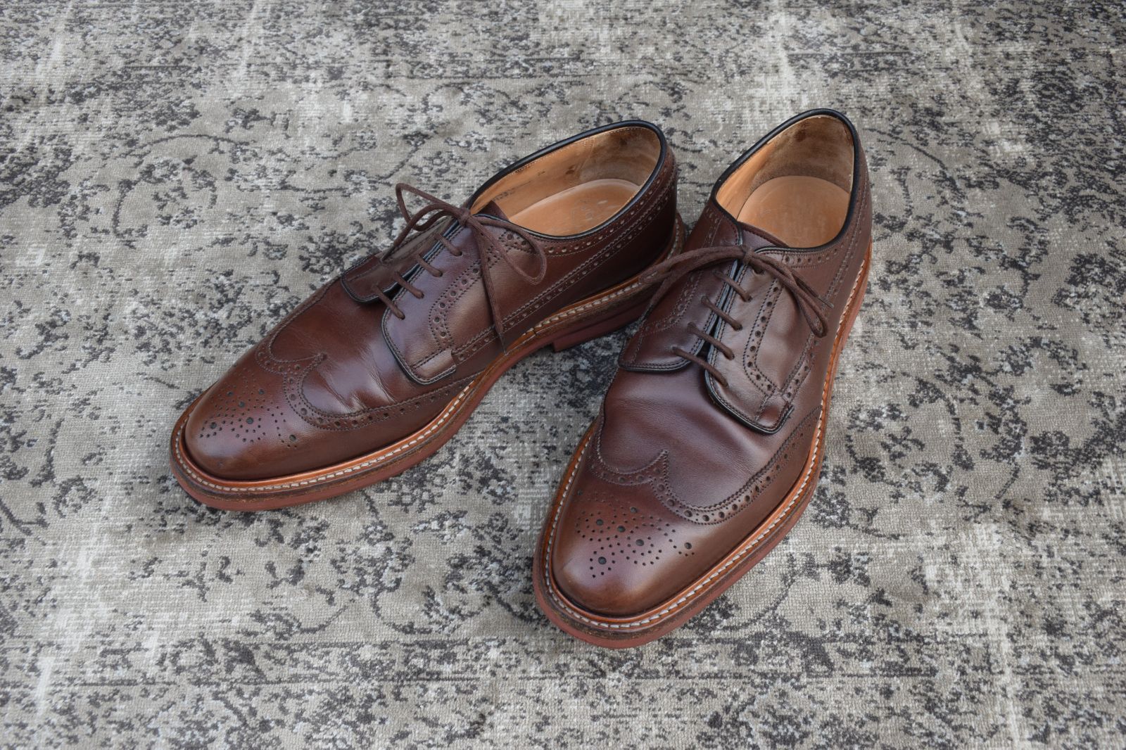 【美品】Church's チャーチ MATLOCK マットロック ウイング 外羽根 茶 ブラウン UK11・UK10 / 29.5cm 28.5cm【W3159】