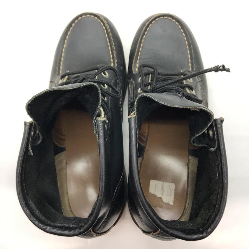 RED WING 7ホールブーツ サイズ7 1 2 26 cm相当 黒 8180 羽タグ 91