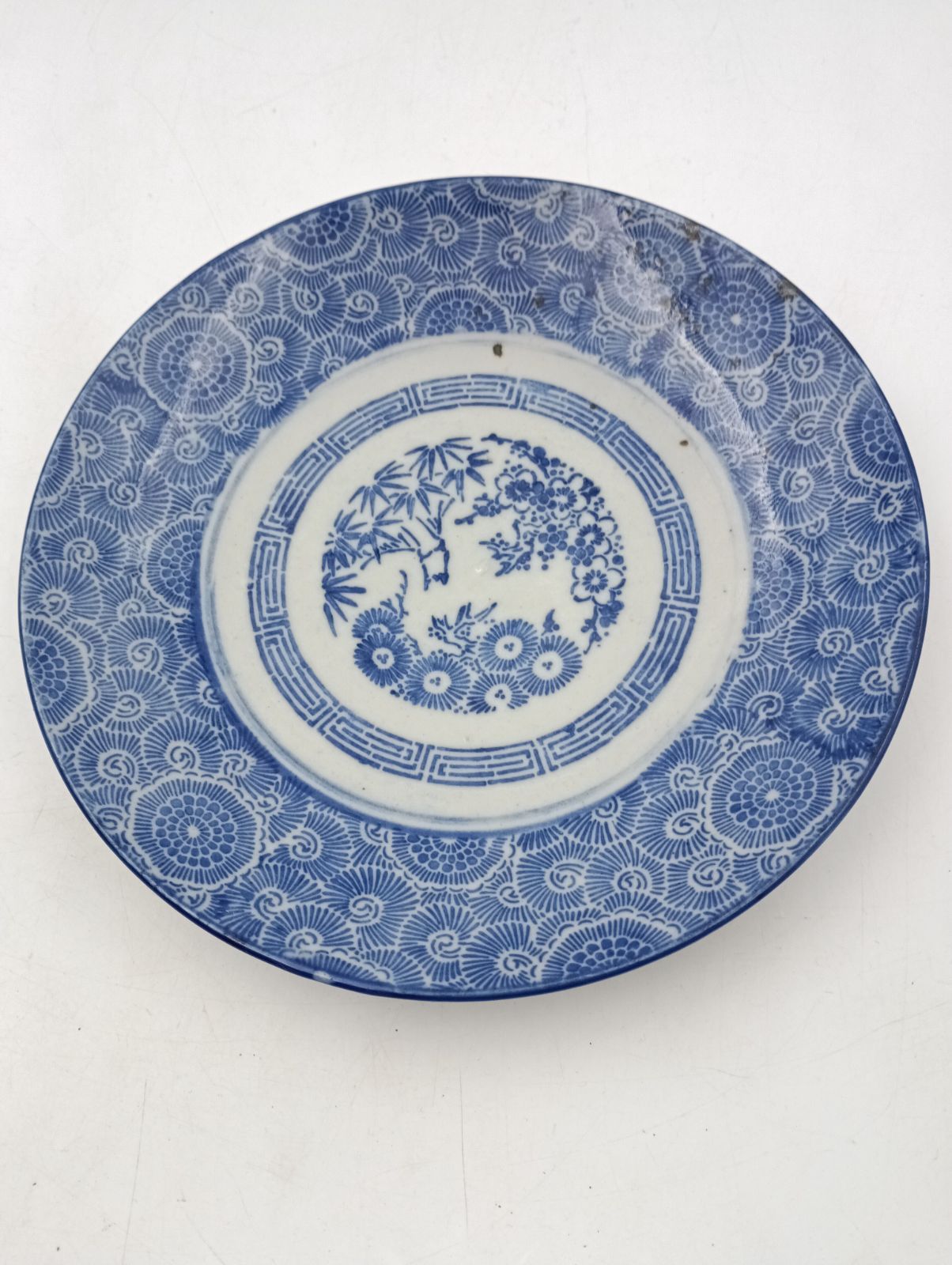 四日市の万古物長皿食器1枚セット