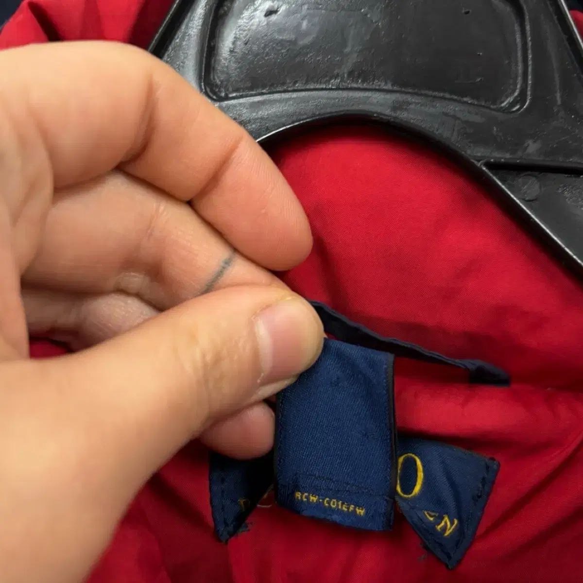 ポロラルフローレン パファー ダウンジャケット フード取り外し L KANDAIZUMI_COM