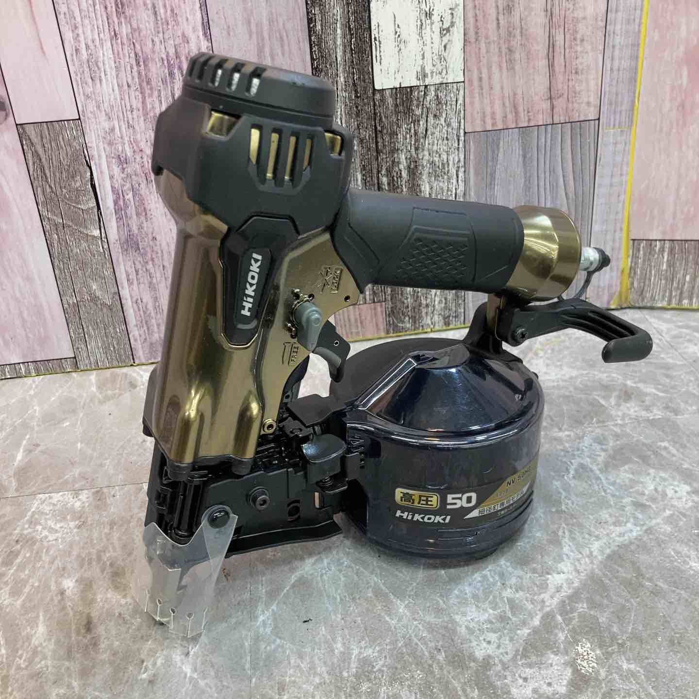ハイコーキ HIKOKI 旧 日立工機 高圧エア釘打ち機 NV50H2 八潮店