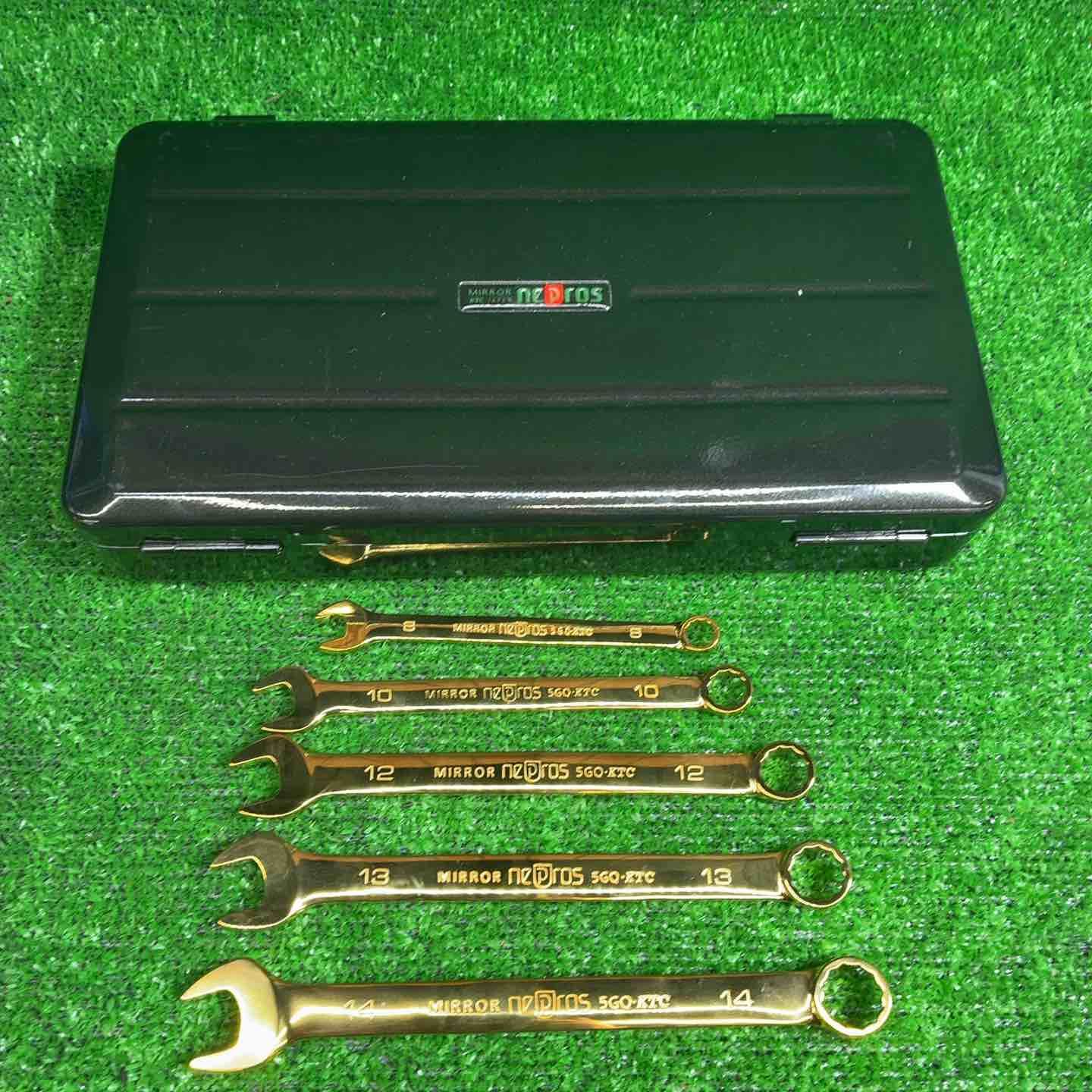 ネプロス nepros コンビネーションレンチ MIRROR 5GQ 5点セット 藤沢店