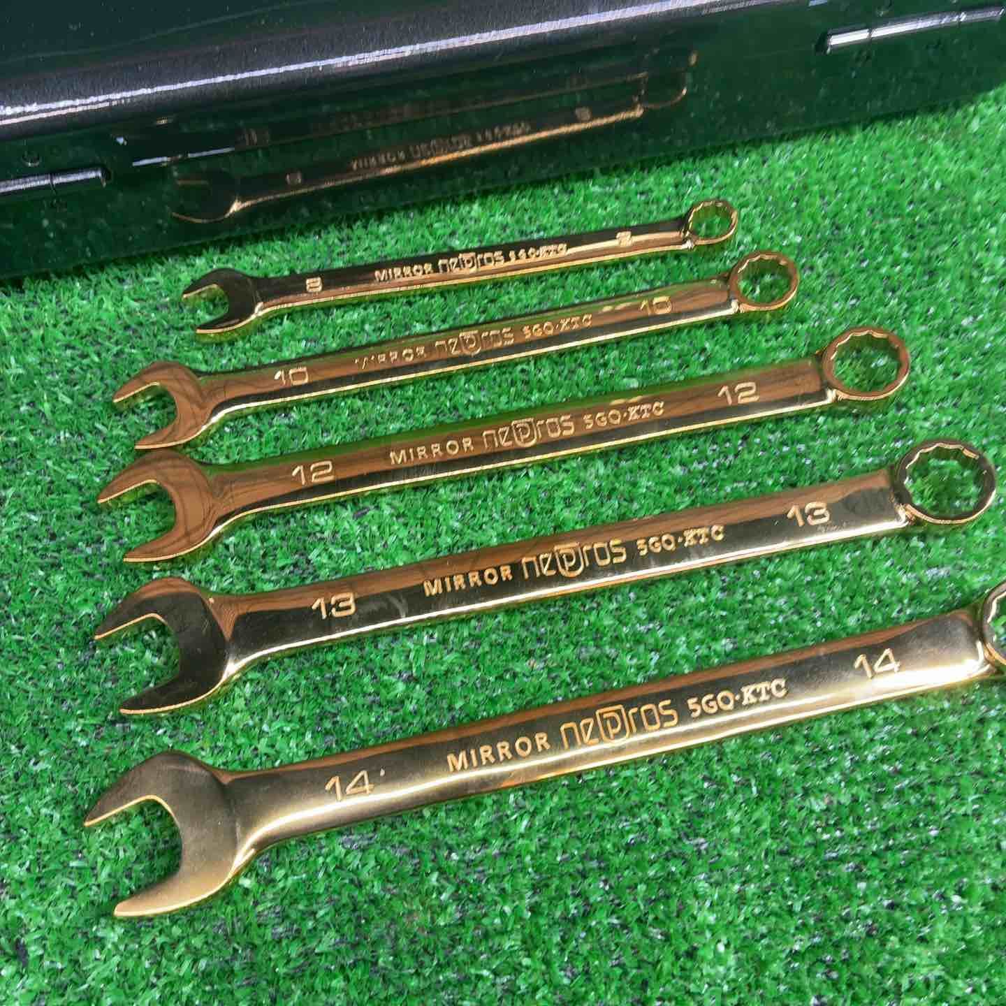  ネプロス nepros コンビネーションレンチ MIRROR 5 GQ ５点セット コンビネーションレンチ スパナ レンチ