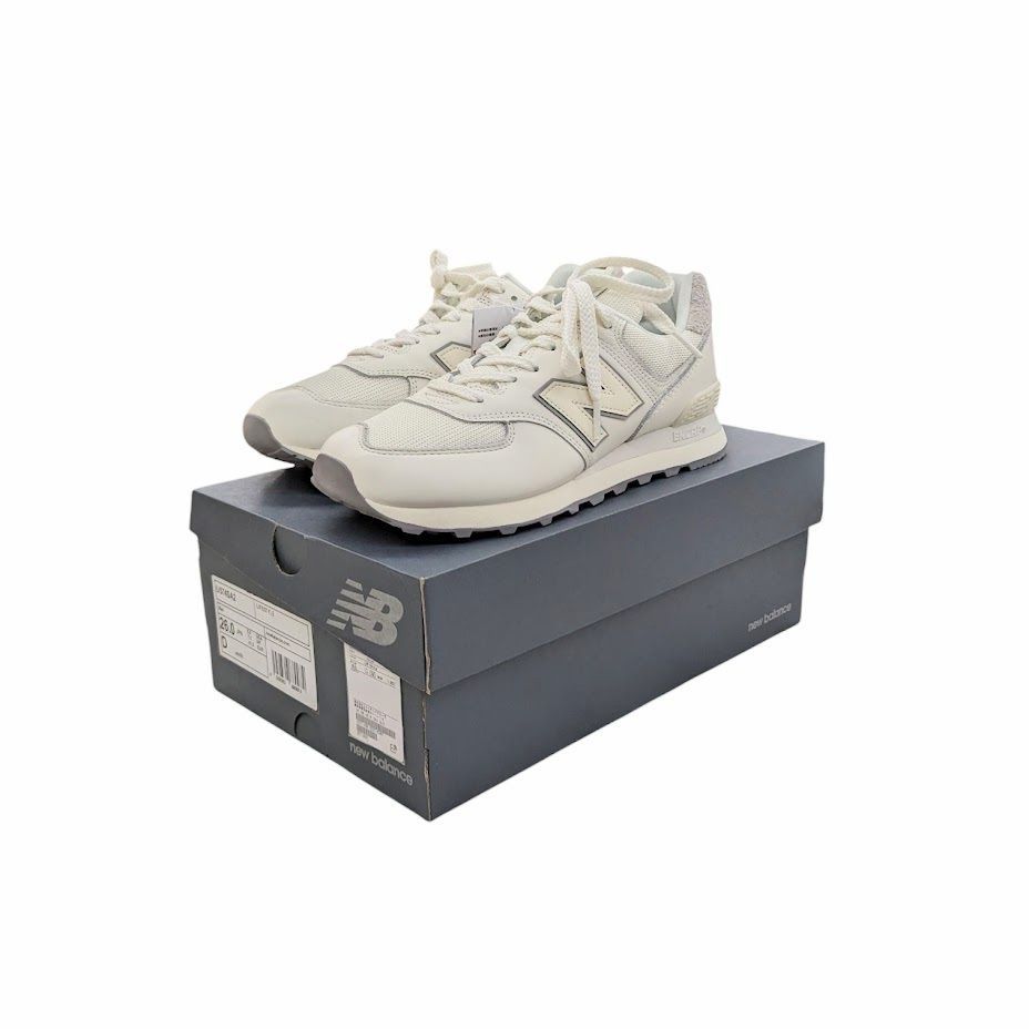 未使用品 New Balance 574 UNITED ARROWS green label relaxing 別注モデル U574SA2 ホワイト系 サイズ 26